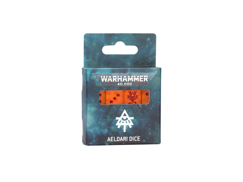 Games Workshop Warhammer 40K Aeldari Dice