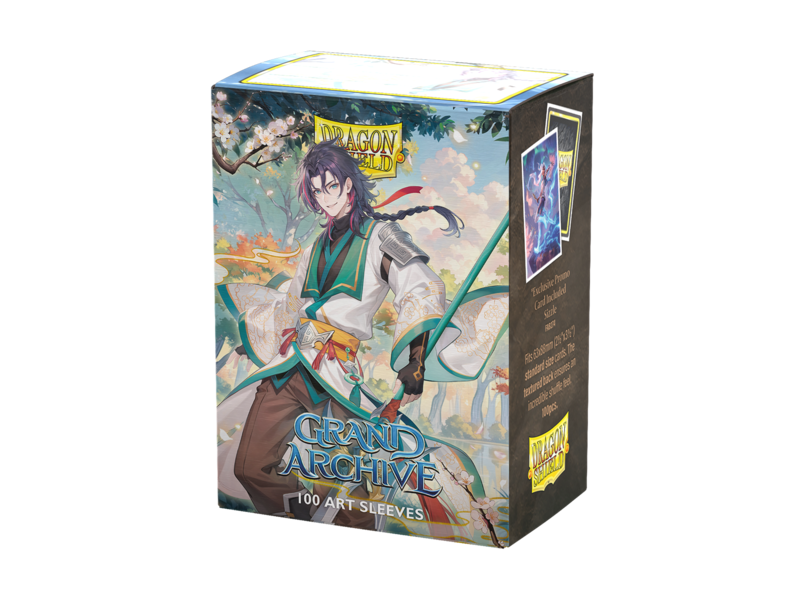 Dragon Shield Sleeves Grand Archive Jin, Fate Defiant 100ct