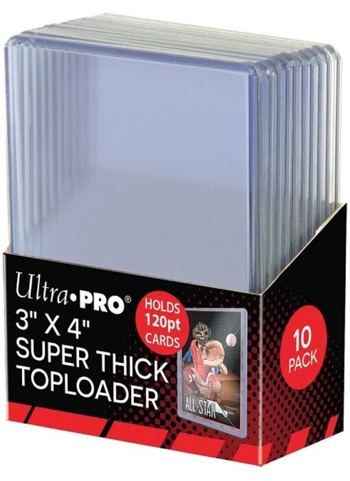 Ultra Pro Topload 3x4 120pt 10ct