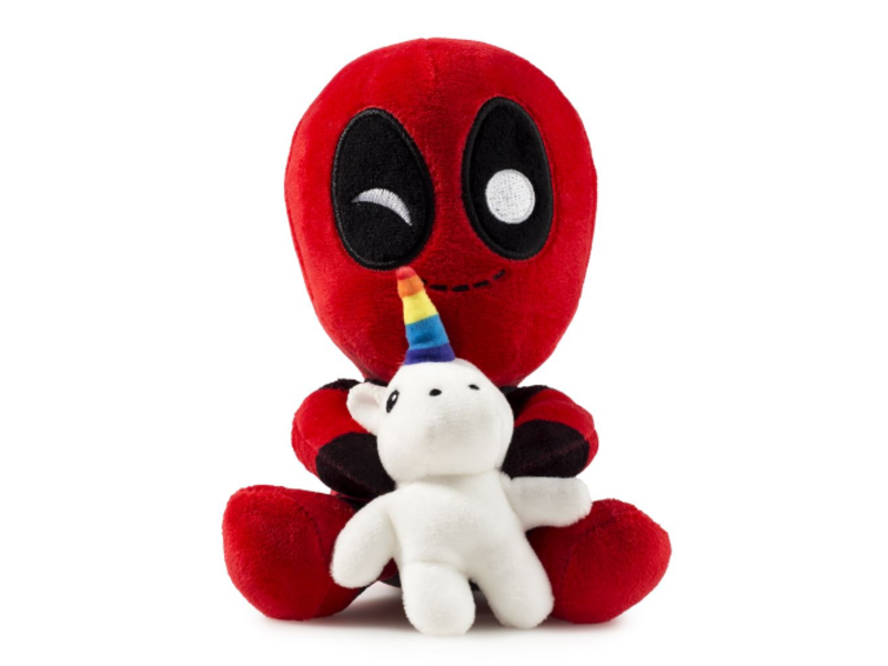 Marvel - Deadpool With Unicorn- 7.5 inches Phunny Plush