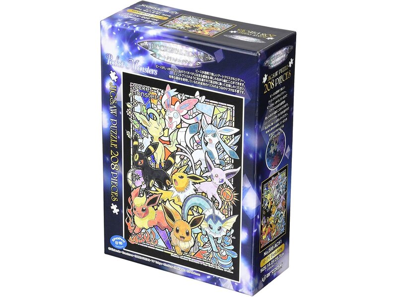 Ensky Puzzle Pokemon Eevee Evolution Art Crystal 208pc