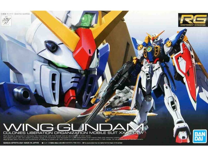 Bandai Bandai Spirits Hobby RG 1/144 #35 Wing Gundam Mobile Suit Gundam Wing