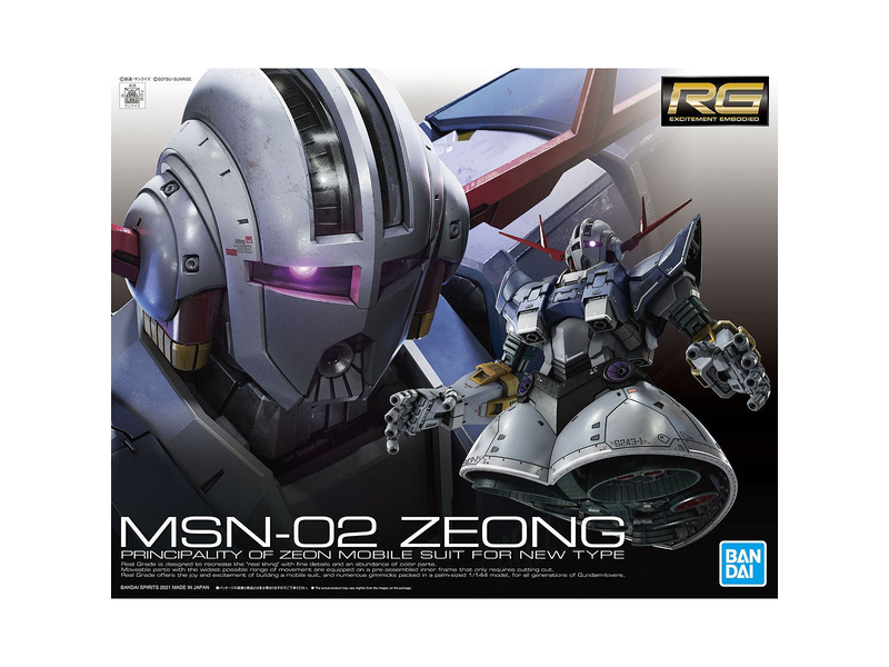 Bandai Bandai RG #34 1/144 MSN-02 Zeong Mobile Suit Gundam