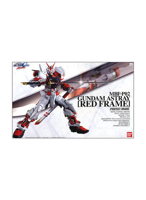 Bandai PG 1/60 Gundam Astray Red Frame Gundam SEED Astray