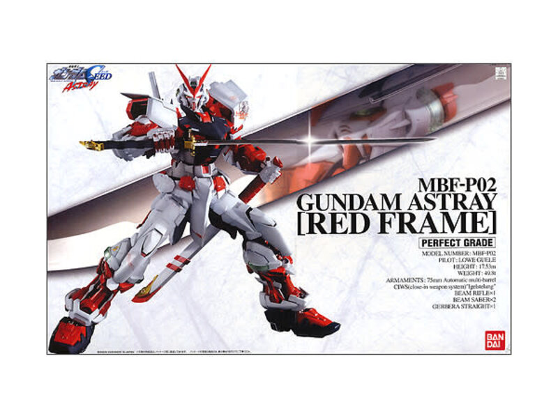 Bandai Bandai PG 1/60 Gundam Astray Red Frame Gundam SEED Astray