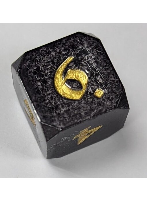 7-die Rpg Set Shadowland With Gold