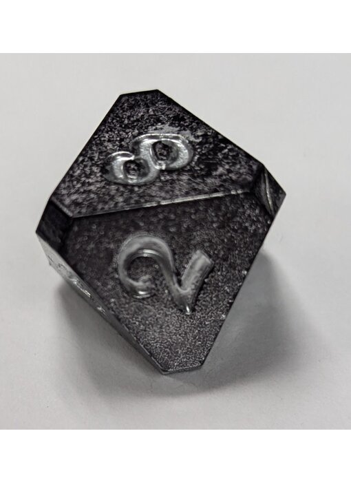 7-die Rpg Set Shadowland With Silver