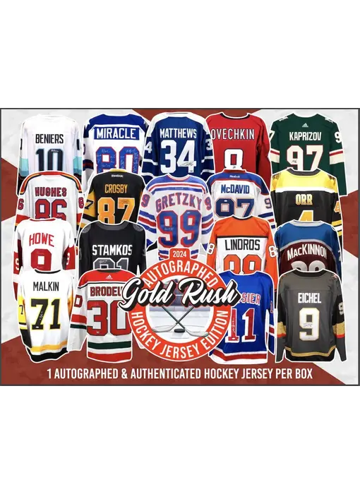 25 Gold Rush Hockey Jersey Series 1
