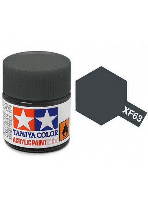Tamiya German Grey Acrylic Flat Mini (XF-63)
