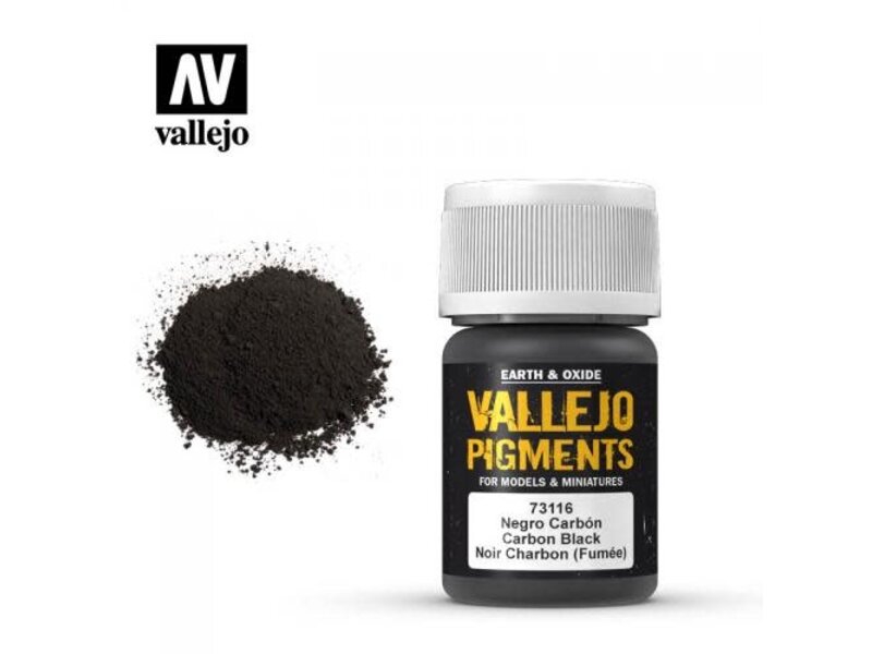 Vallejo Pigments - Carbon Black (30ml) (73.116)