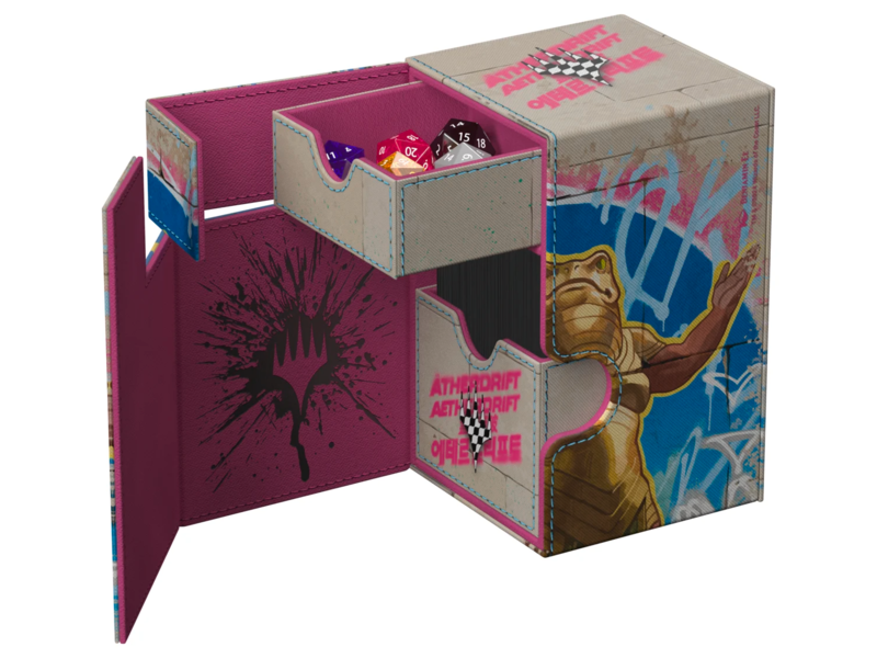 Ultimate Guard Flip N Tray Deck Case 100+ Mtg Aetherdrift V2
