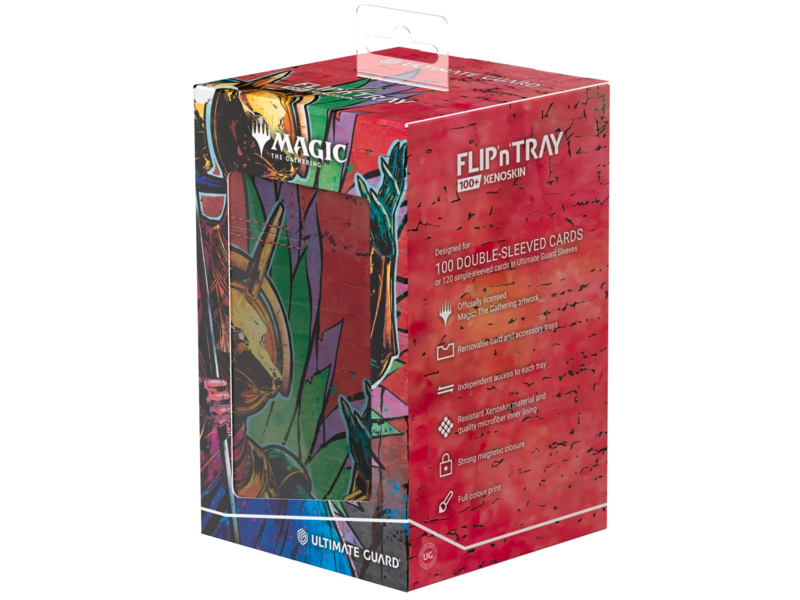 Ultimate Guard Ultimate Guard Flip N Tray Deck Case 100+ MTG Aetherdrift V1