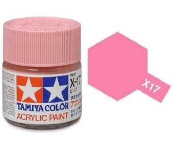 Tamiya Pink Acrylic Gloss Mini (X-17)