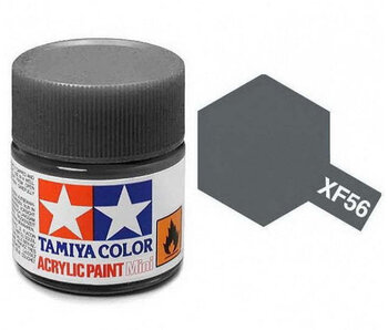 Tamiya Metallic Grey Flat Mini (XF-56)