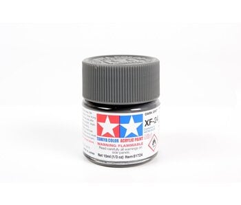Tamiya Flat Dark Grey Acrylic Mini (XF-24)