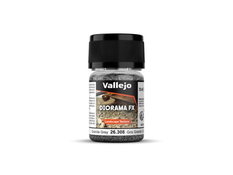 Vallejo Vallejo Diorama FX Landscape Textures Granite Grey 0.5-2mm Grain (60g)