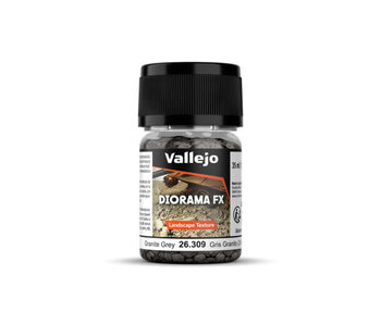 Vallejo Diorama FX Landscape Textures Granite Grey 2-5mm Grain (60g)