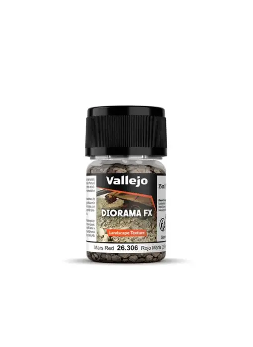 Vallejo Diorama FX Landscape Textures Mars Red 2-5mm Grain (60g)