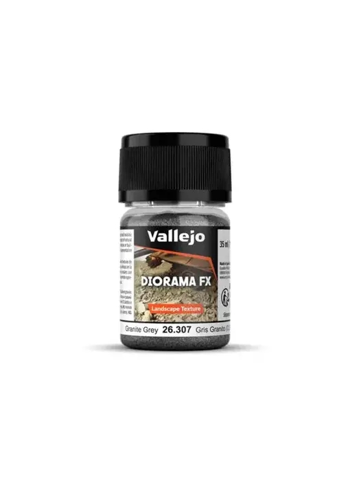 Vallejo Diorama FX Landscape Textures Granite Grey 02-0.6mm Grain (60g)