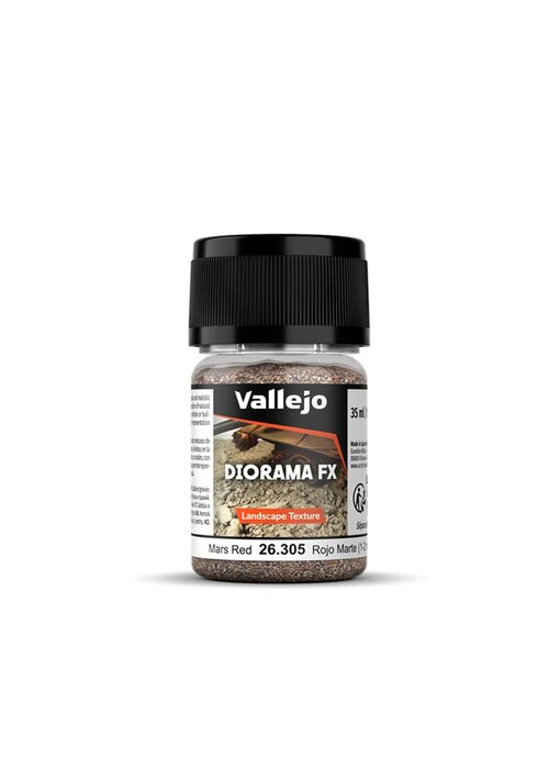 Vallejo Diorama FX Landscape Textures Mars Red 1-2mm Grain (60g)