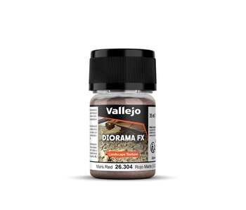 Vallejo Diorama FX Landscape Textures Mars Red 0.2-0.6mm Grain (60g)