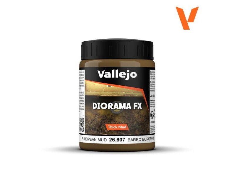 Vallejo Vallejo Diorama FX European Mud (200 ML)