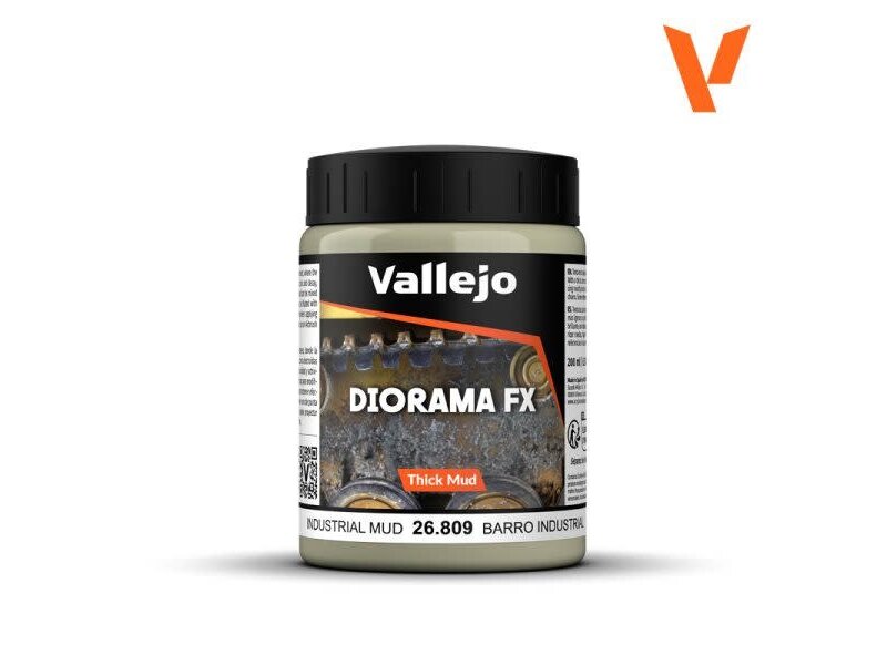 Vallejo Vallejo Diorama FX Industrial Mud (200 ML)