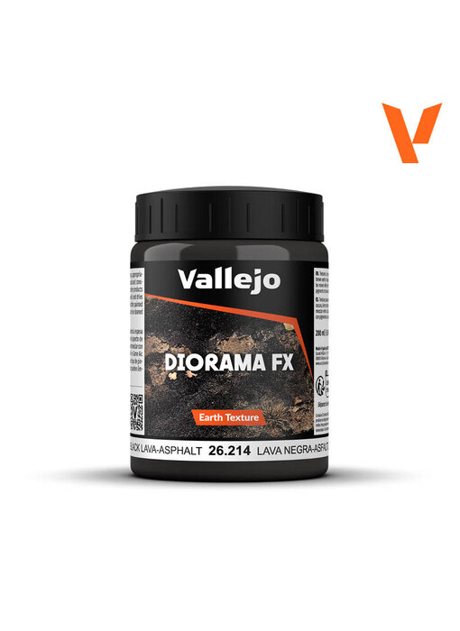 Vallejo Diorama FX Black Lava-Asphalt (200ml)