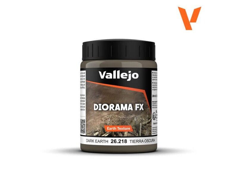 Vallejo Vallejo Diorama FX Dark Earth (200 ML)