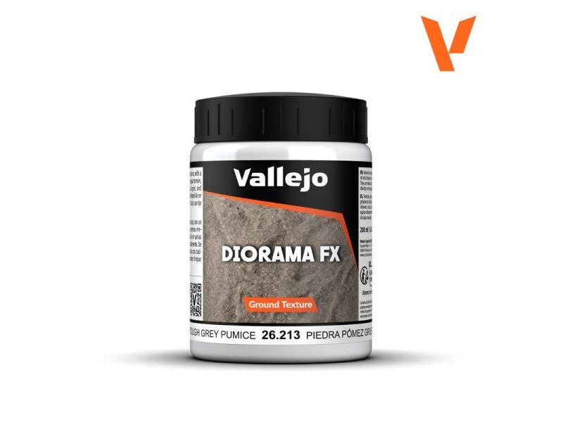 Vallejo Vallejo Diorama FX Rough Grey Pumice (200 ML)