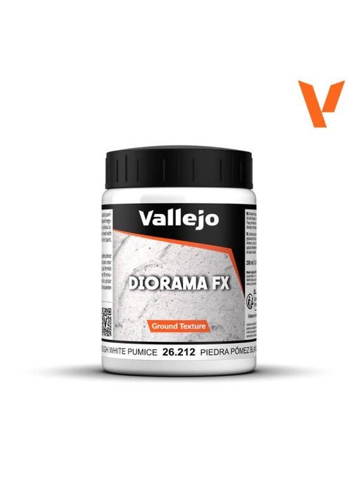 Vallejo Diorama FX Rough White Pumice (200 ML)