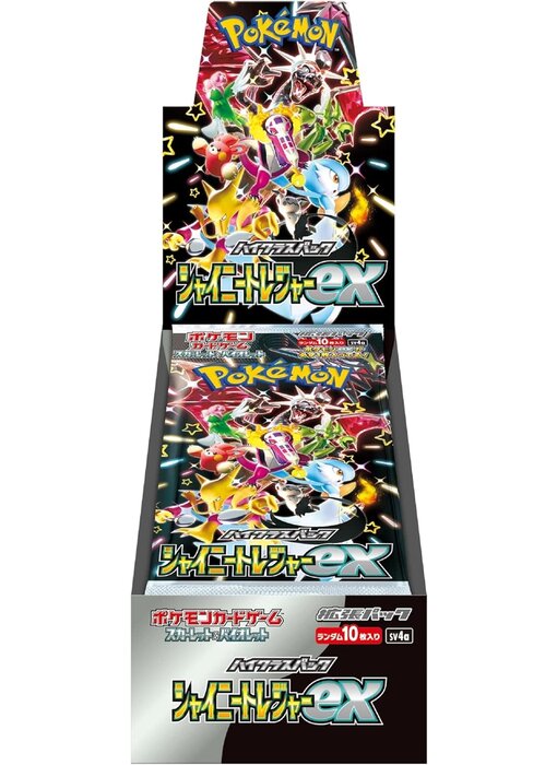 Pokemon TCG Shiny Treasure Ex Booster Box SV4a (JP)