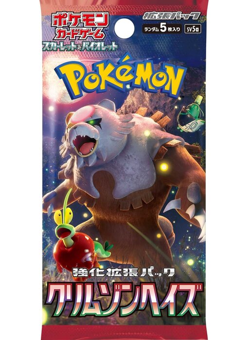 Pokémon Card Crimson Haze Extra Booster Pack SV5a (JP)