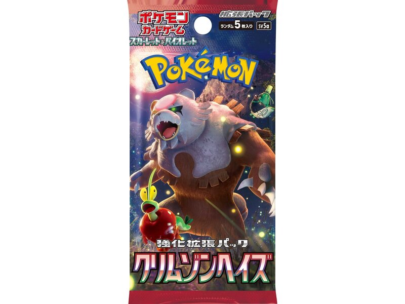Pokémon Trading cards Pokémon Card Crimson Haze Extra Booster Pack SV5a (JP)
