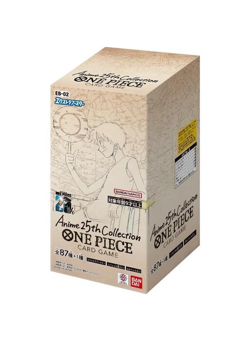 One Piece EB-02 Anime 25th collection Extra Booster Box (JP)