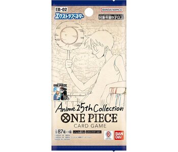 One Piece EB-02 Anime 25th collection Extra Booster Pack (JP)