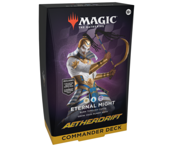 MTG Aetherdrift Commander Eternal Might (EN)