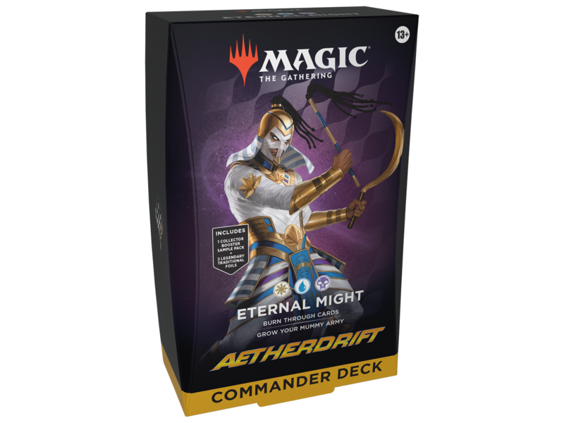 Magic The Gathering MTG Aetherdrift Commander Eternal Might (EN)