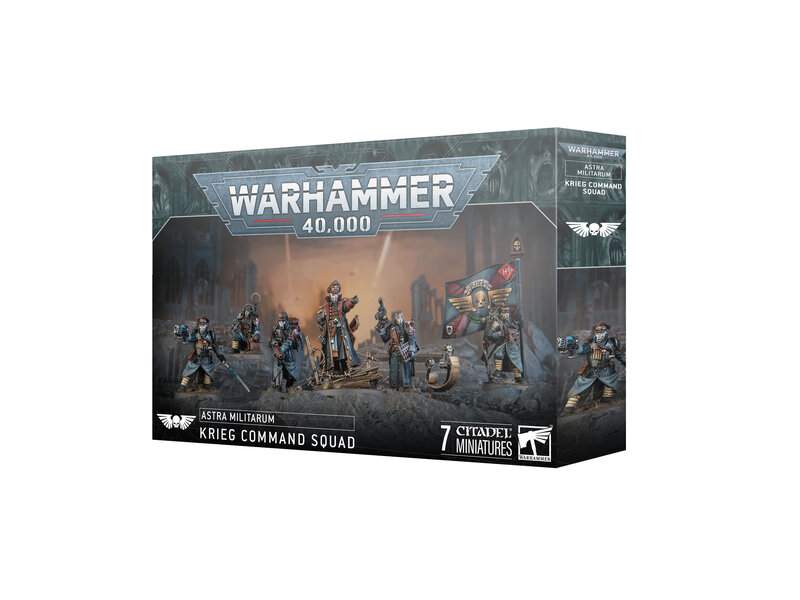 Games Workshop Astra Militarum Krieg Command Squad