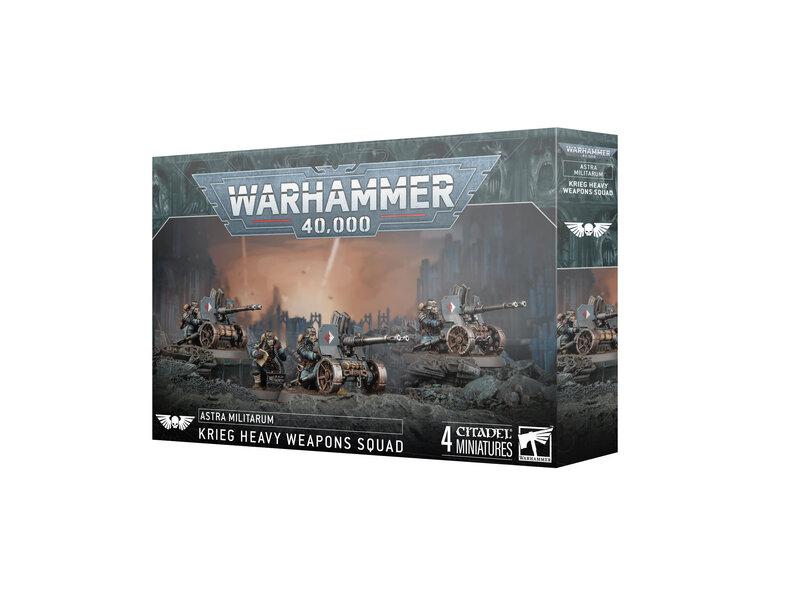 Games Workshop Astra Militarum Krieg Heavy Weapons Squad