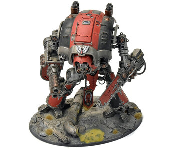 BLOOD ANGELS Imperial Knight #1 PRO PAINTED Warhammer 40K missing pads