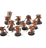 Games Workshop CHAOS SPACE MARINES 10 Khorne Berserkers Converted #1 WELL PAINTED 40K