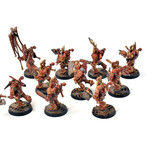 Games Workshop CHAOS SPACE MARINES 10 Khorne Berserkers Converted #1 WELL PAINTED 40K