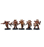 Games Workshop CHAOS SPACE MARINES 10 Khorne Berserkers Converted #1 WELL PAINTED 40K