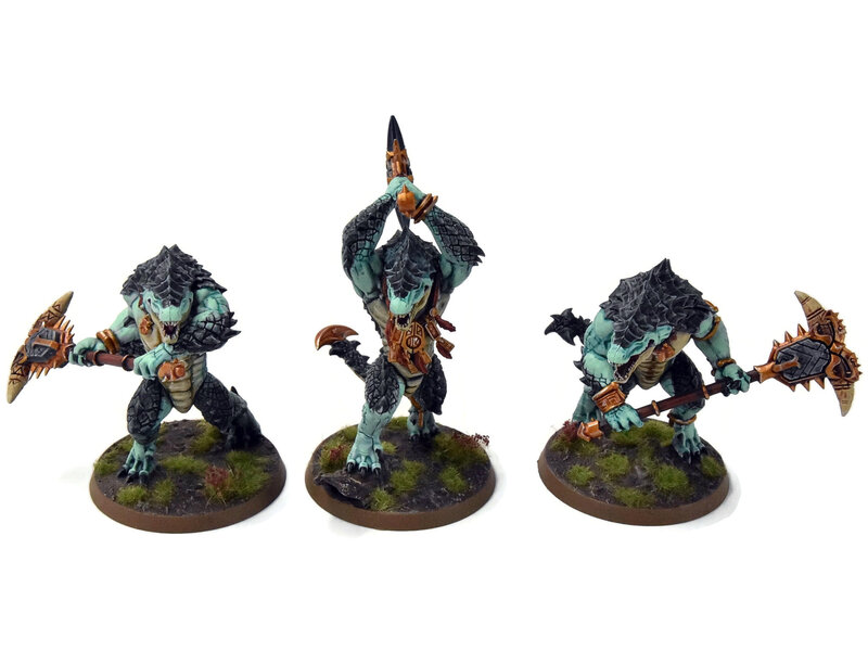 Games Workshop SERAPHON 3 Kroxigor #1 COMMISSION PRO PAINTED Sigmar