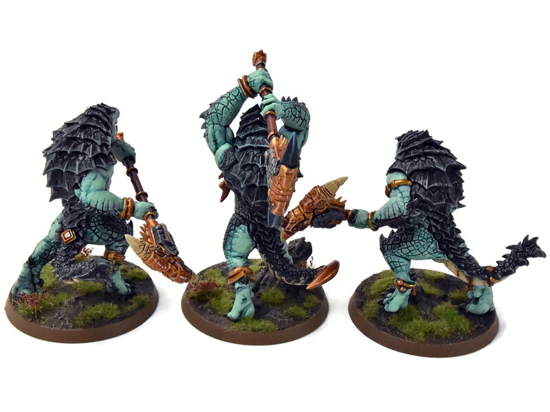 Games Workshop SERAPHON 3 Kroxigor #1 COMMISSION PRO PAINTED Sigmar