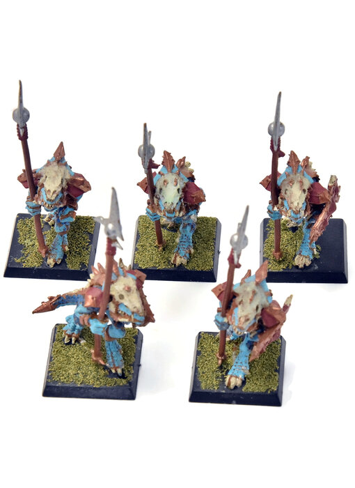 SERAPHON 5 Temple Guards #1 METAL Sigmar missing 2 shield