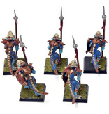 Games Workshop SERAPHON 5 Temple Guards #1 METAL Sigmar missing 2 shield