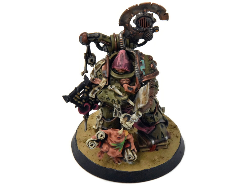 Games Workshop DEATH GUARD Scribbus Wretch The Tallyman #1 WELL PAINTED Warhammer 40K