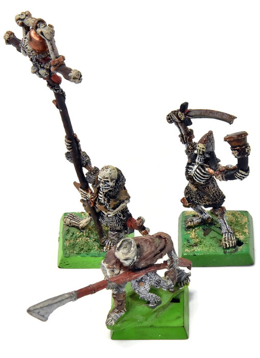 VAMPIRE COUNTS 3 Skeletons Command METAL Fantasy